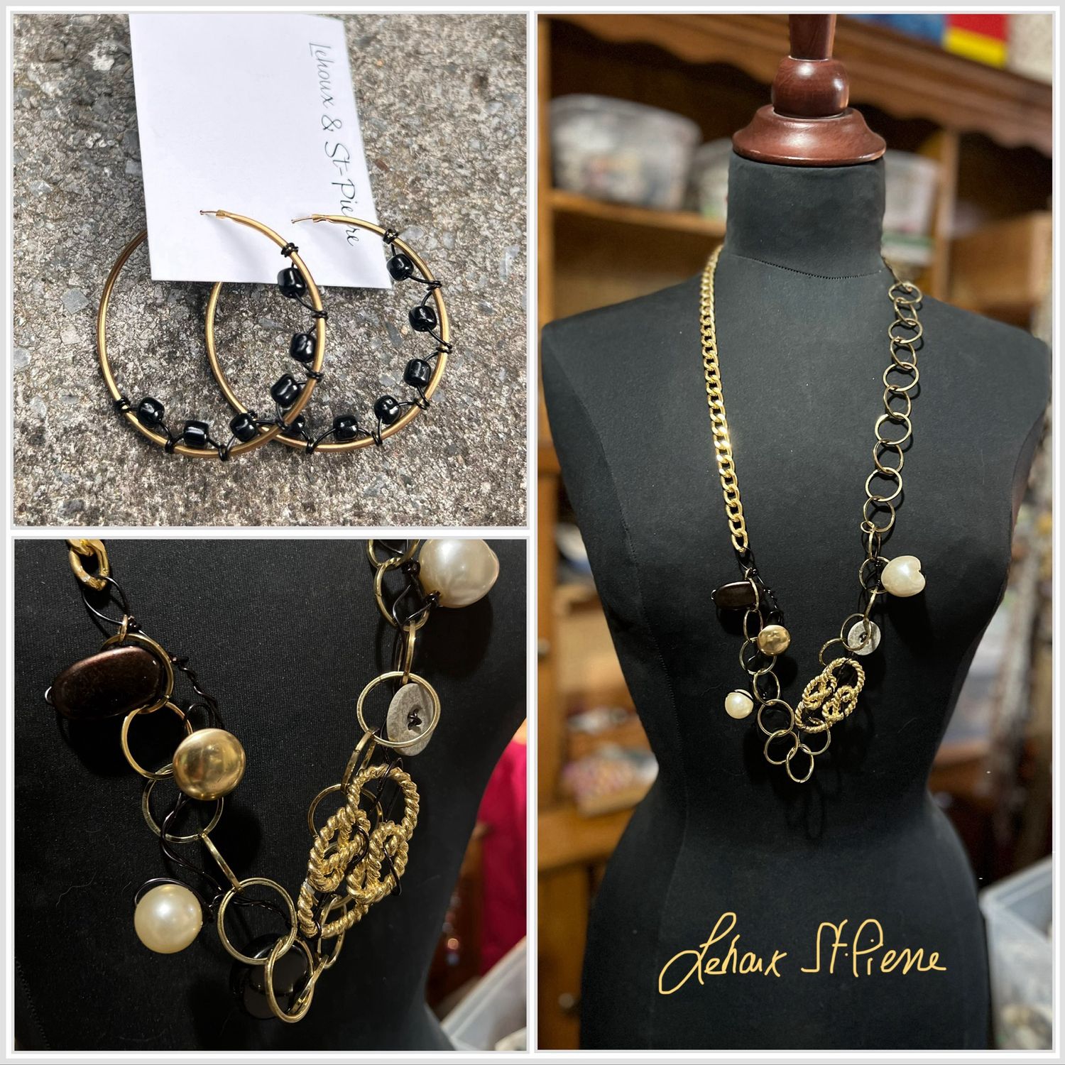 ENSEMBLE 2 BIJOUX SÉQUENCE ARTISTIQUE