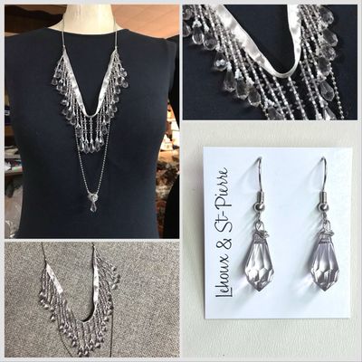 ENSEMBLE 2 BIJOUX RUBAN NORDIQUE