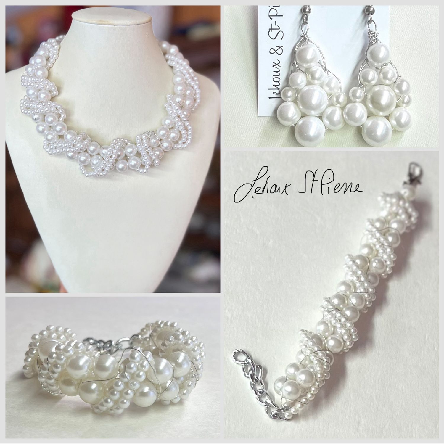 ENSEMBLE 3 BIJOUX ÉCLAT DE BEAUTÉ ENSEMBLE 3 BIJOUX ÉCLAT DE BEAUTÉ