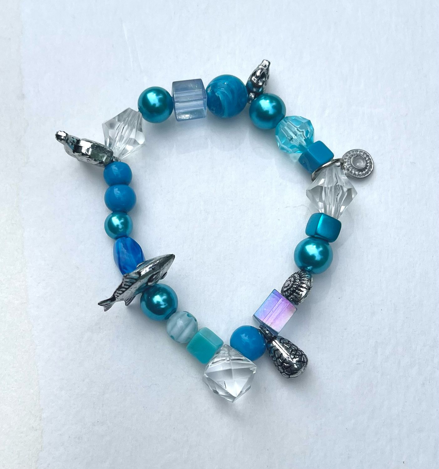 BRACELET CHARMS TURQUOISE 