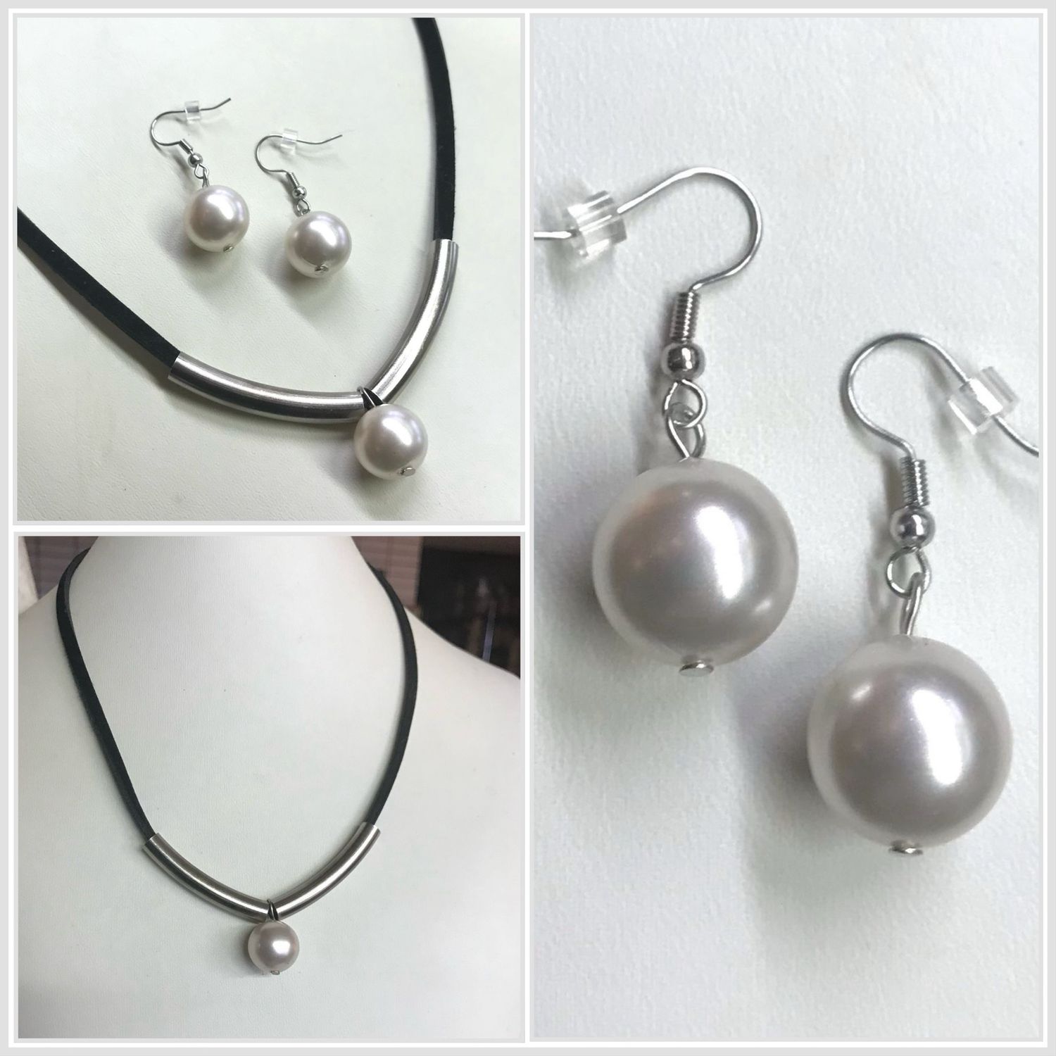 ENSEMBLE 2 BIJOUX LA PERLE RARE