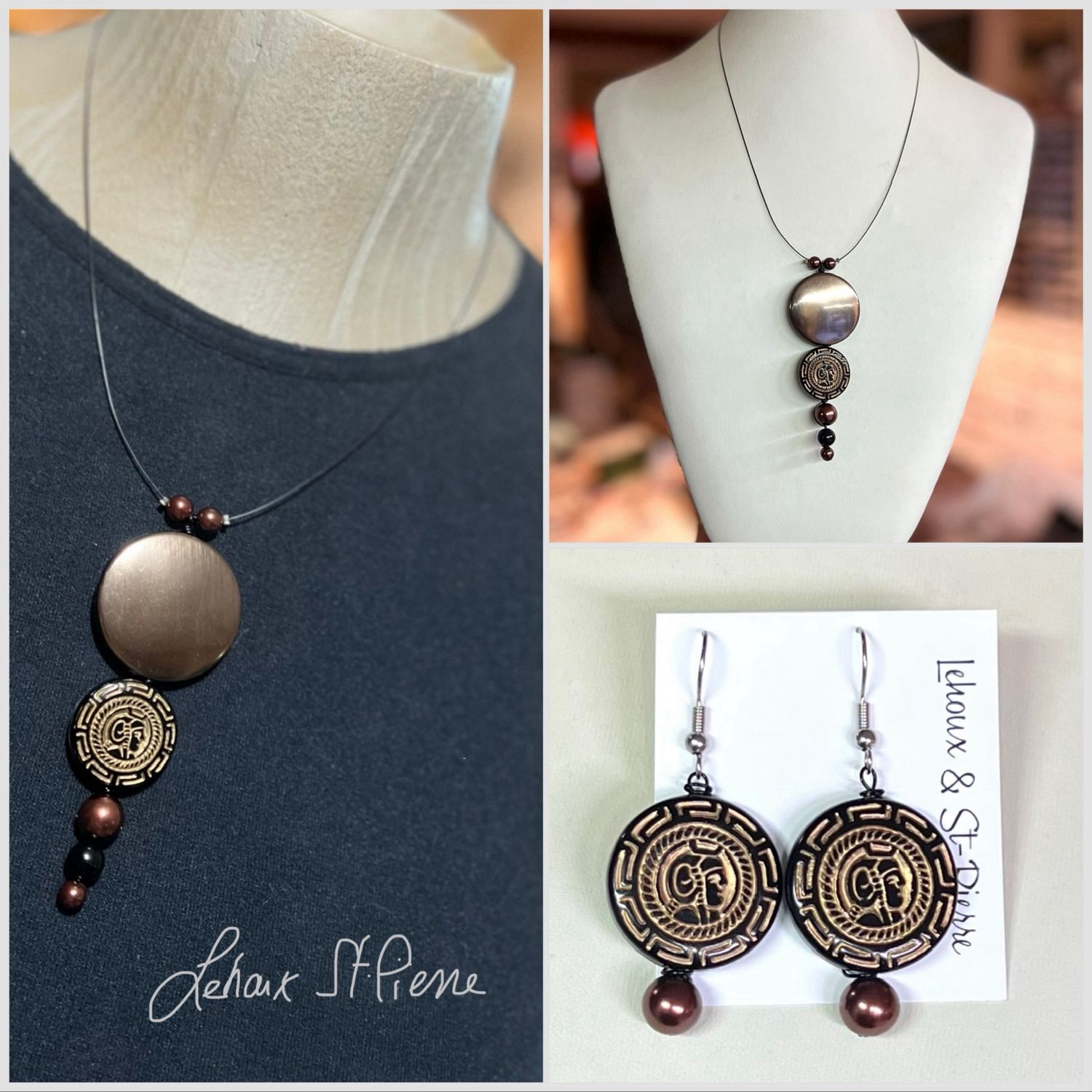 ENSEMBLE 2 BIJOUX MAYA