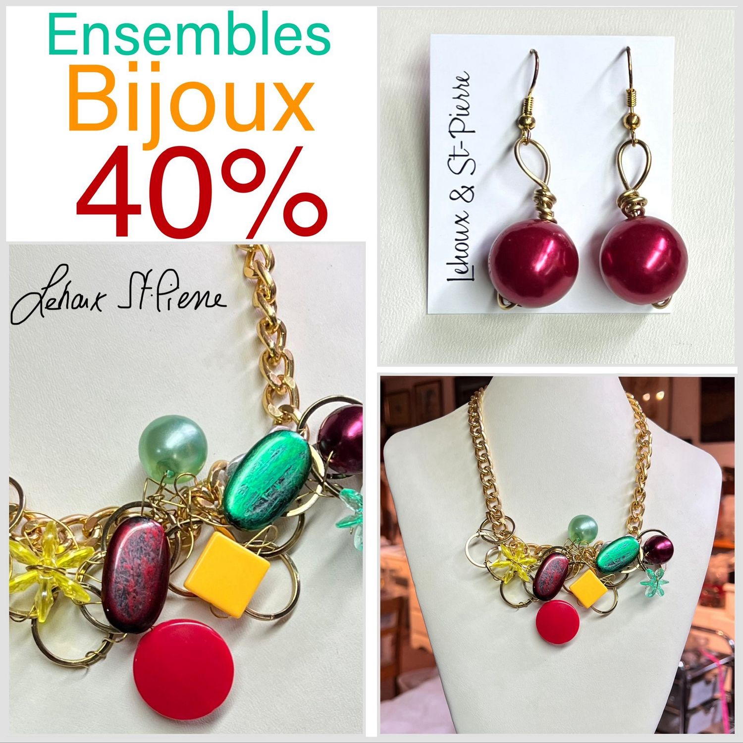 ENSEMBLE 2 BIJOUX RÊVE D’AUTOMNE