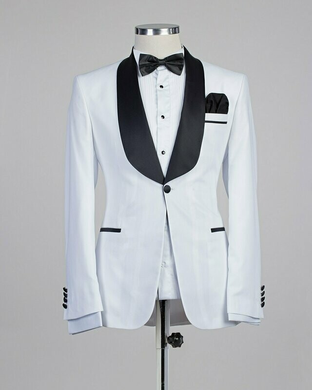 Classic White Tuxedo