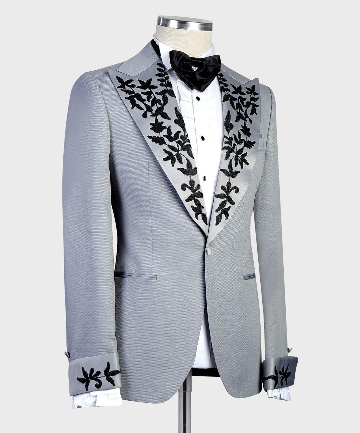 Classic Grey Tuxedo