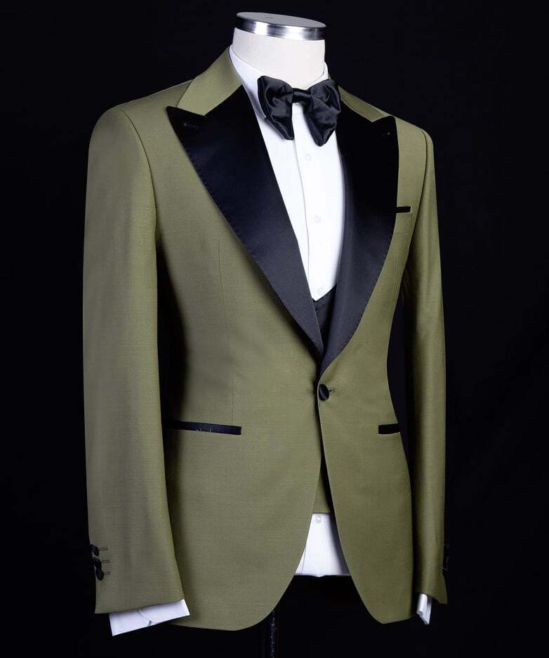 Green and Black Tuxedo