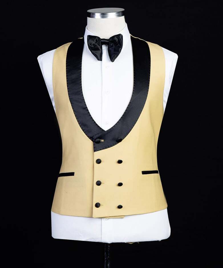 Yellow and Black Tuxedo