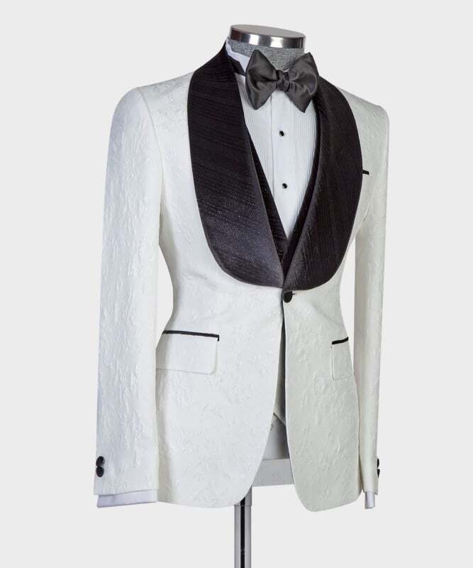 White and Black Tuxedo
