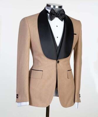 Brown and Black Tuxedo