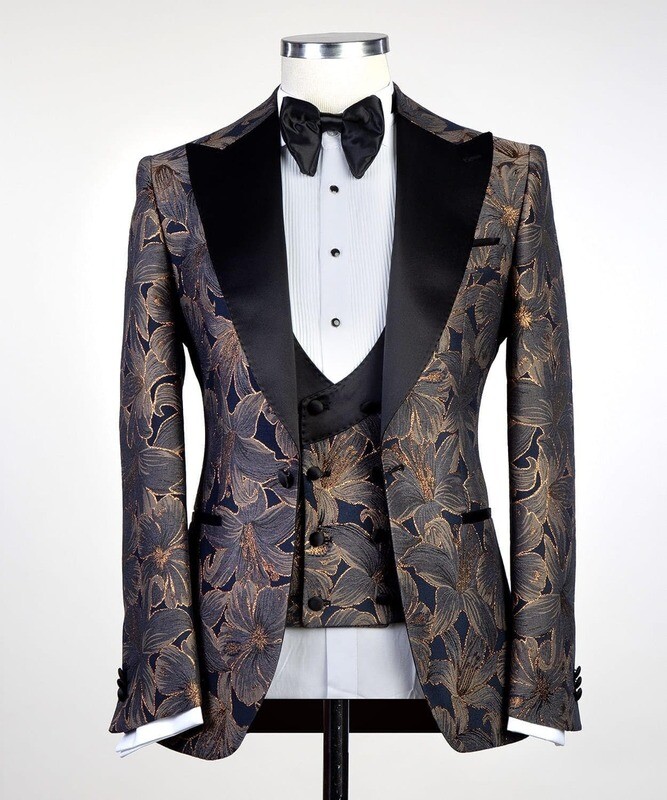 Flowered Tuxedo