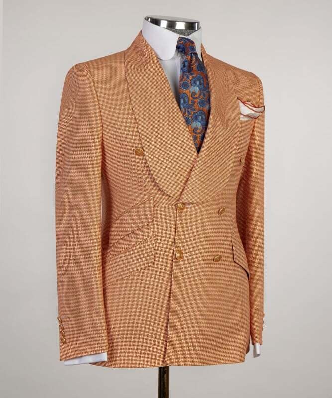 Copper Brown Double Breast Suit Copper Brown Double Breast Suit