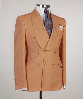 Copper Brown Double Breast Suit