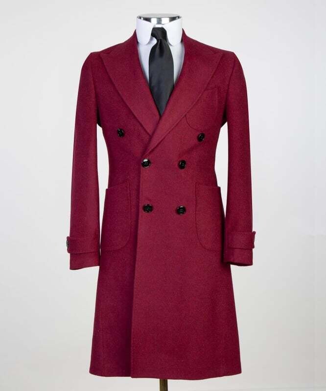 Burgundy Winter Coat
