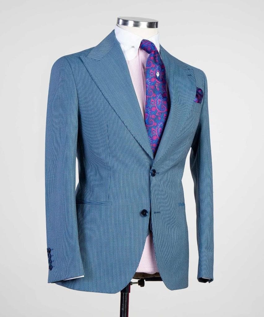 Plain Blue Suit II