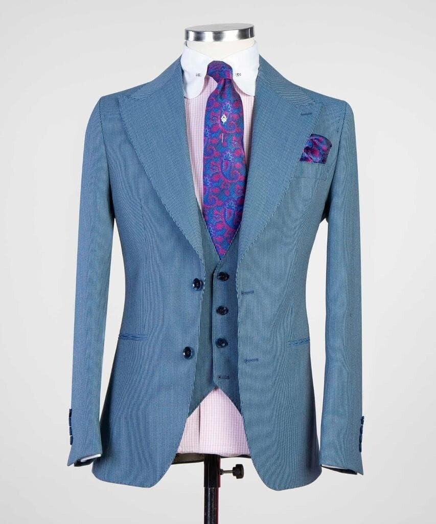 Plain Blue Suit II