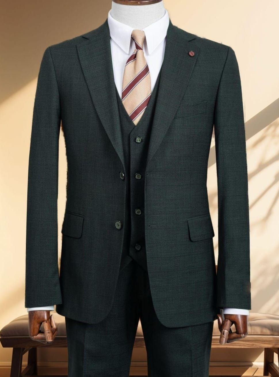 Midnight Green 3-Piece Suit