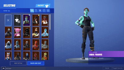 Ghoul Trooper Account