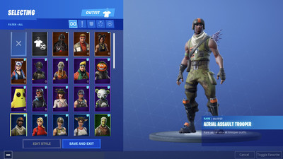 Arial Assault Trooper Account