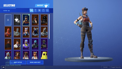 Renegade Raider Account