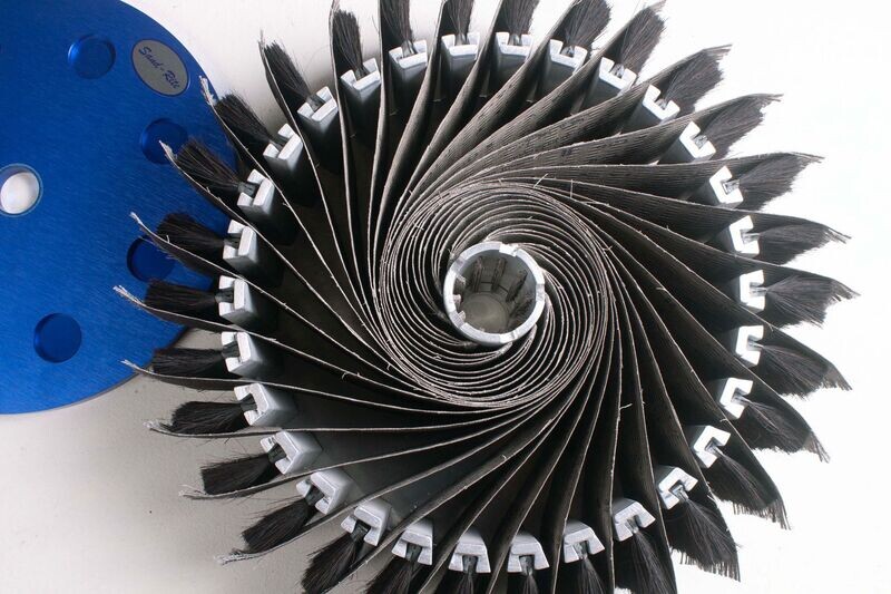 B-24 Brush Head Abrasive Loadings Sand-Rite
