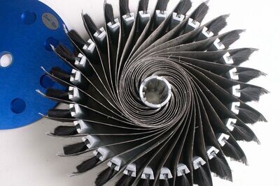 B-24 Brush Head Abrasive Loadings Sand-Rite B-24 Brush Head Abrasive Loadings Sand-Rite
