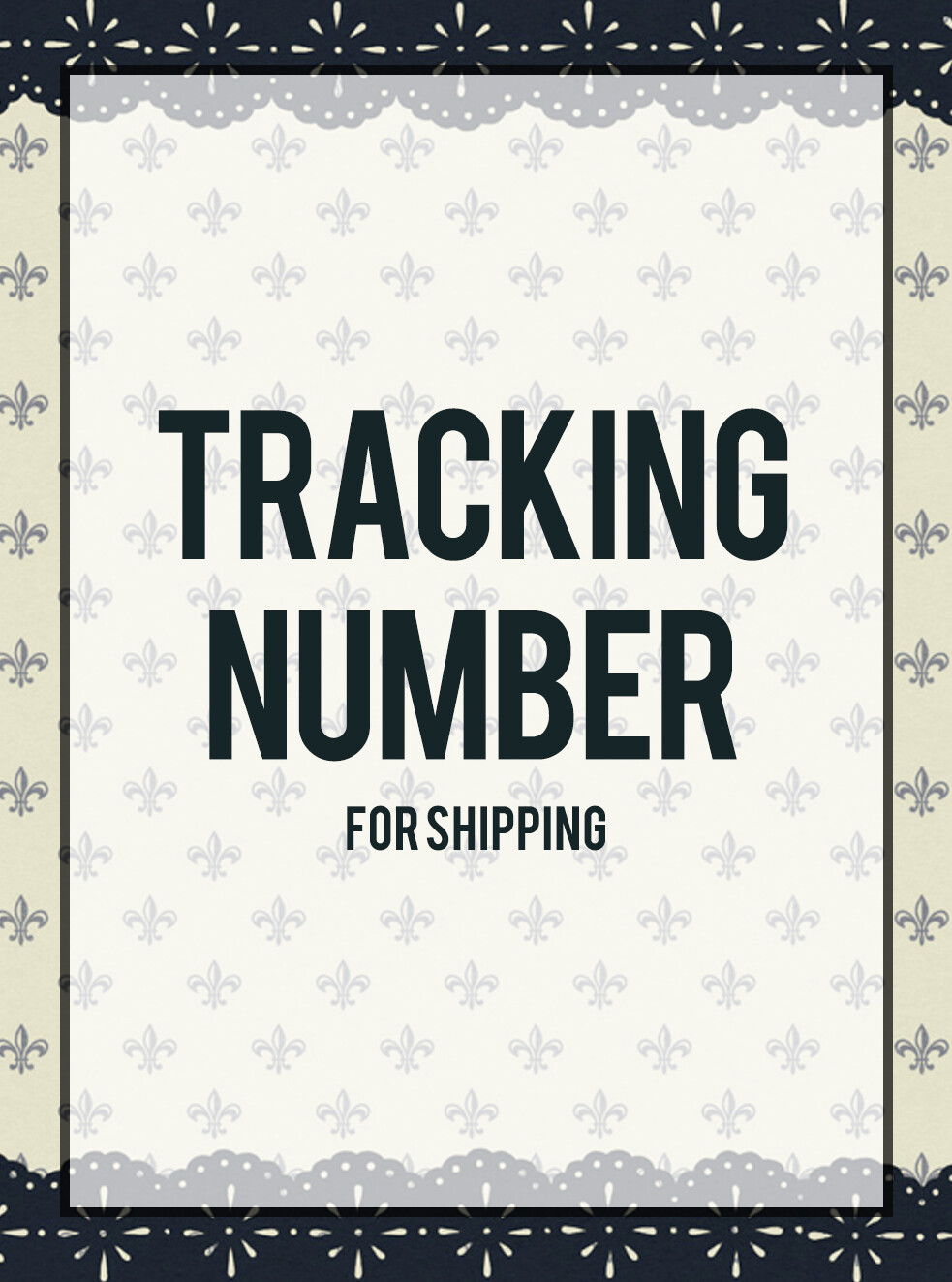 Tracking Number