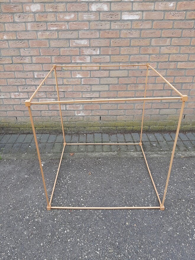 Vintage | Gebruikt | Klassikale Kubieke Meter | Hout | Educatief