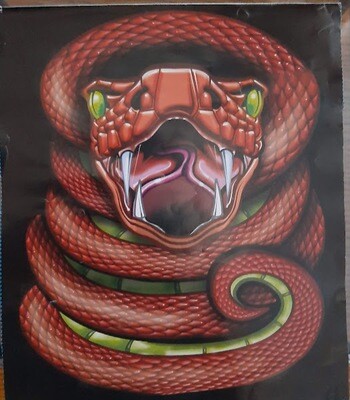 K'nex (Gebruikt) | 12451 | Cobra's Coil | Papieren afbeelding | Slang