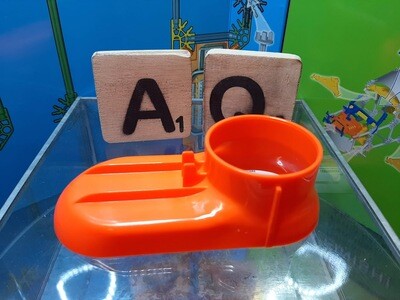 K'nex (Gebruikt) | 22561 | Invoer | Entry Trough for Big Air Ball Tower | Oranje