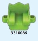 K'nex (Nieuw) | 3310086 | Micro stoeltje | Groen | Seat fot Micro Ferris Wheel Green