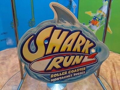 K'nex (Gebruikt) | Kartonnen afbeelding | Shark Run Roller coaster | 13057/11592 | Chasing Shark Fin
