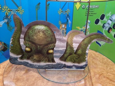 K'nex (Gebruikt) | 17616 | Kraken's Revenge | Kartonnen afbeelding van inktvis | Octopus