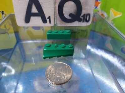 K'nex (Gebruikt) | 841306 | Groen | Rechts | Brick wedge right Green