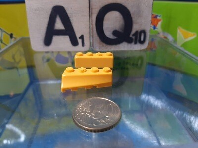 K'nex (Gebruikt) | 841305 | Geel | Rechts | Brick wedge right Yellow
