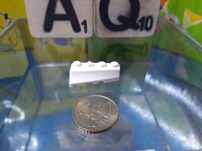 K'nex (Gebruikt) | 841306 | Wit | Rechts | Brick wedge right White