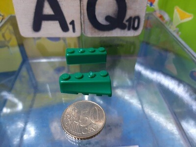 K'nex (Gebruikt) | 841206 | Groen | Links | Brick wedge Left Green