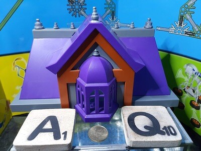K'nex (Gebruikt) | Dak | Paars | Nintendo | Super Mario 3D Land | (38529)