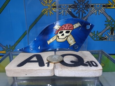 K'nex (Gebruikt) | Vlaggetje | Blauw | Piratenschip | Pirate Ship Park 15139/11868