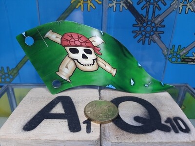 K'nex (Gebruikt) | Vlaggetje | Groen | Piratenschip | Pirate Ship Park 15139/11868