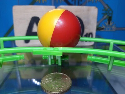 K'nex (Gebruikt) | Classic | Rails - Bocht | 99148 | Groen | Track Green - Special for Motorised Madness Ball Machine (50086)