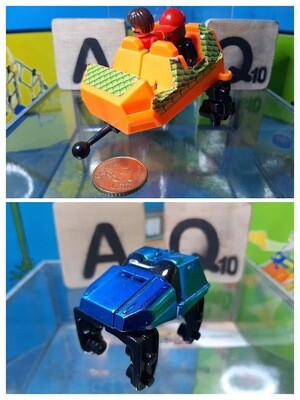 'Follower' coaster car