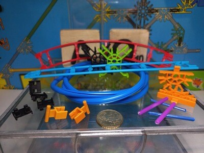 K'nex Spoor (Baandelen) Rails | Track | Piste Coaster | Achterbahnteile