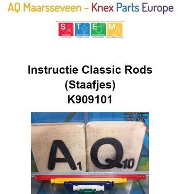 Instructie Classic Rods (Staafjes) K909101 (Nederlands)