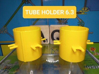 K'nex (Gebruikt) | 99023 | Buishouder | Geel | Ø 5.3 cm | K'NEX Tube holder 6.3cm Yellow