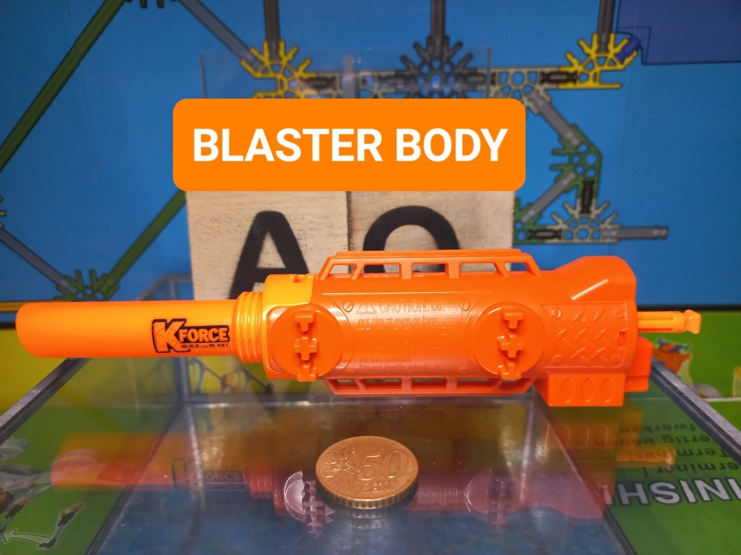 K'nex (Gebruikt) | 2997001 (2997.003) | Oranje | K-Force Blaster body Orange