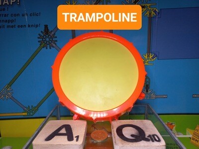 K'nex (Gebruikt) | Trampoline | 99071 | Oranje | Trampoline for Big Air Ball Tower