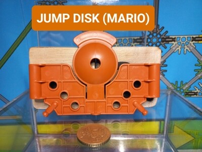 K'nex (Gebruikt) | Jump disk | Bruin | Nintendo | Jump Disc Super Mario | (38673) Brown