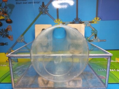 K'nex (Gebruikt) | Classic | Buis | Helder | 99078 | Tube Clear | ± 28.5 x 5 cm (Helder tot blauwachtig) | Tube Clear 28.5cm for Big Air Ball Tower