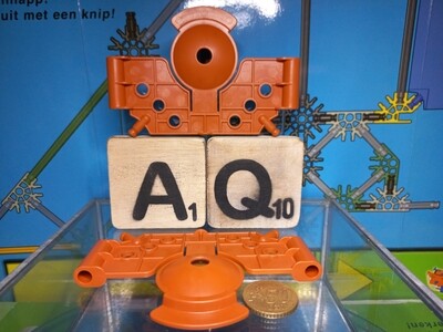 K'nex (Gebruikt) | Jump disk | Bruin | Nintendo | Jump Disc Super Mario | (38673) Brown