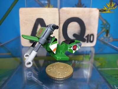 K'nex (Gebruikt) | Onderdelen motor (Bowser Bike) | Groen | Mario | Uit: 38013/71974